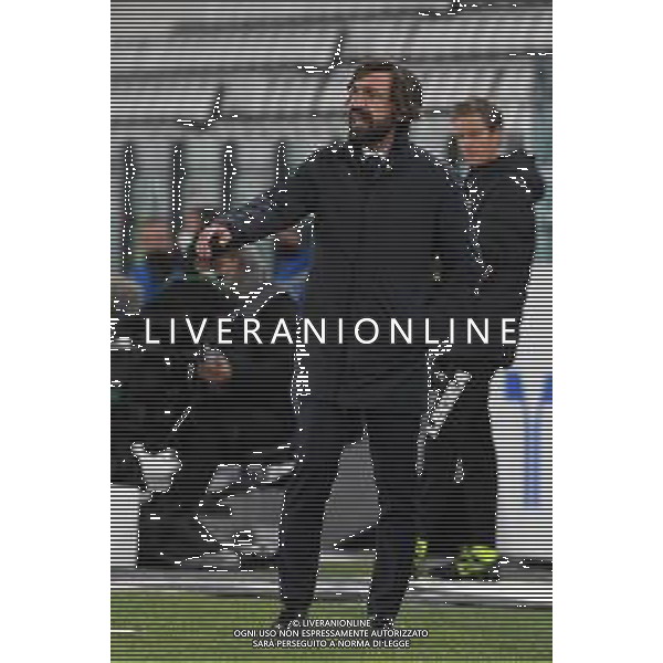 Torino 09.02.2021 Allianz Stadium Juventus vs Inter Semifinale Ritorno Coppa Italia Tim 2020/2021/2020 ©Viganti/Agenzia Aldo Liverani Nella foto: andrea pirlo ©Viganti/AGENZIA ALDO LIVERANI SAS