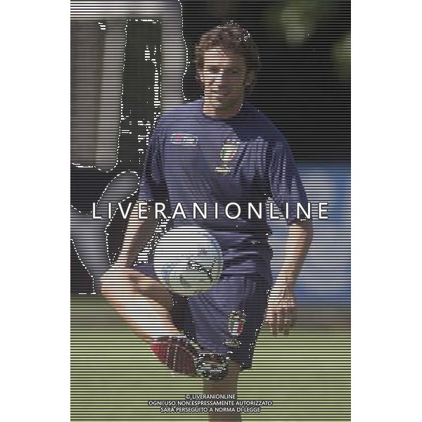 Coverciano 30 agosto 2005 Ritiro e allenamento nazionale italiana nella foto: Del Piero Alessandro foto Gianni Nucci / Ag. Aldo Liverani