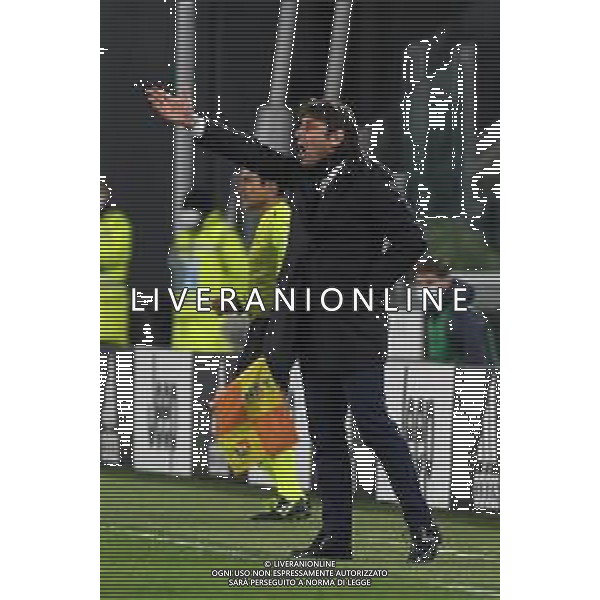 Torino 09.02.2021 Allianz Stadium Juventus vs Inter Semifinale Ritorno Coppa Italia Tim 2020/2021/2020 ©Viganti/Agenzia Aldo Liverani Nella foto: antonio conte