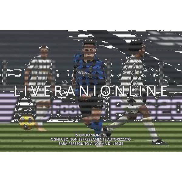 Torino 09.02.2021 Allianz Stadium Juventus vs Inter Semifinale Ritorno Coppa Italia Tim 2020/2021/2020 ©Viganti/Agenzia Aldo Liverani Nella foto: lautaro martinez