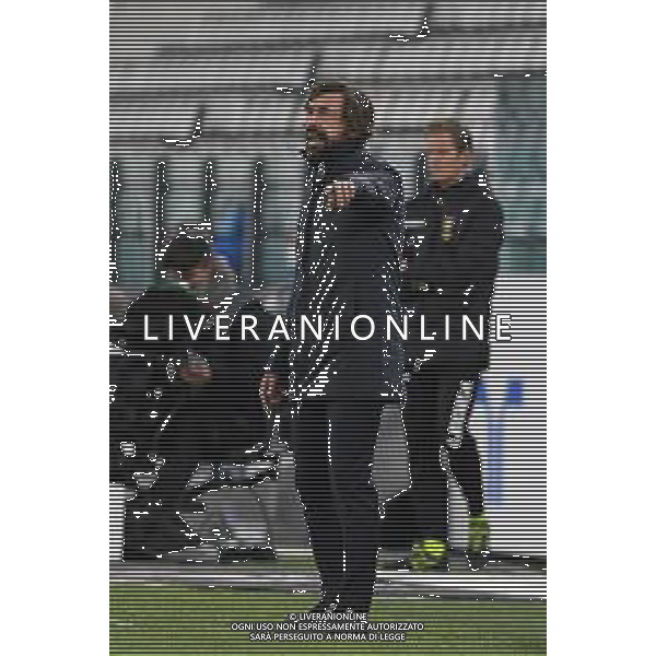 Torino 09.02.2021 Allianz Stadium Juventus vs Inter Semifinale Ritorno Coppa Italia Tim 2020/2021/2020 ©Viganti/Agenzia Aldo Liverani Nella foto: andrea pirlo