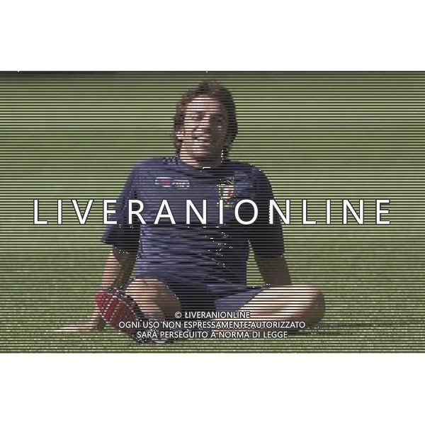 Coverciano 30 agosto 2005 Ritiro e allenamento nazionale italiana nella foto: Del Piero Alessandro foto Gianni Nucci / Ag. Aldo Liverani