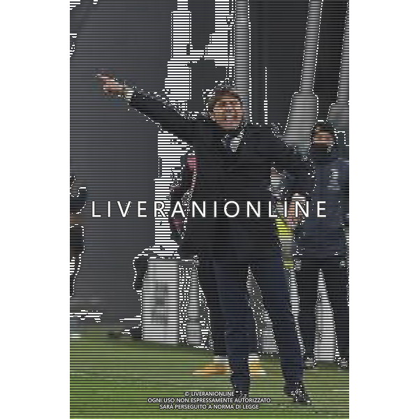 Torino 09.02.2021 Allianz Stadium Juventus vs Inter Semifinale Ritorno Coppa Italia Tim 2020/2021/2020 ©Viganti/Agenzia Aldo Liverani Nella foto: antonio conte