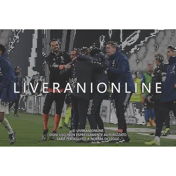 Torino 09.02.2021 Allianz Stadium Juventus vs Inter Semifinale Ritorno Coppa Italia Tim 2020/2021/2020 ©Viganti/Agenzia Aldo Liverani Nella foto: festa juventus a fine gara per la finale di coppa italia appena ottenuta