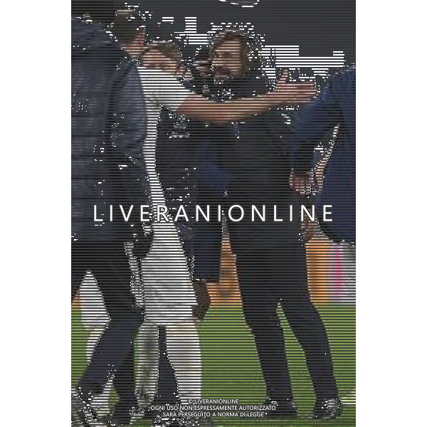 Torino 09.02.2021 Allianz Stadium Juventus vs Inter Semifinale Ritorno Coppa Italia Tim 2020/2021/2020 ©Viganti/Agenzia Aldo Liverani Nella foto: festa juventus a fine gara per la finale di coppa italia appena ottenuta