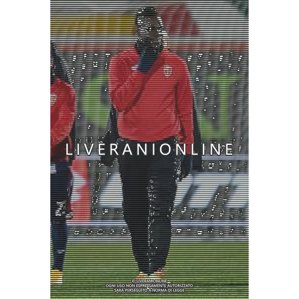 Alessio Marini/LM - Vicenza vs Monza - Italian Football Championship League BKT 2020/2021 09 February 2021 - vicenza, Italy Photo showing: Mario Balotelli (AC Monza) @LM/Alessio Marini AG ALDO LIVERANI SAS