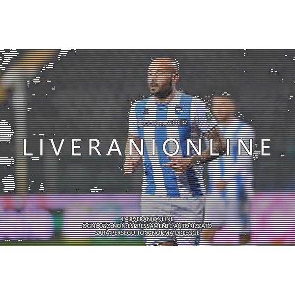 Lisa Guglielmi/LM - Empoli FC vs Pescara Calcio - Italian Football Championship League BKT 2020/2021 09 February 2021 - Carlo Castellani stadium, empoli, Italy Photo showing: Gennaro Scognamiglio (Pescara) @LM/Lisa Guglielmi AG ALDO LIVERANI SAS