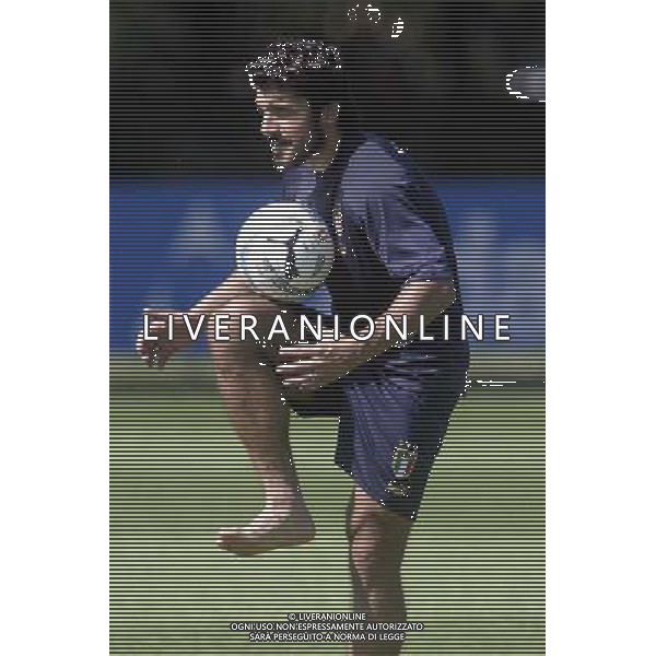 Coverciano 30 agosto 2005 Ritiro e allenamento nazionale italiana nella foto: Gattuso Gennaro foto Gianni Nucci / Ag. Aldo Liverani