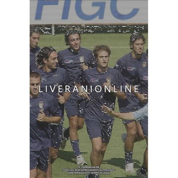 Coverciano 30 agosto 2005 Ritiro e allenamento nazionale italiana nella foto: Gilardino Alberto foto Gianni Nucci / Ag. Aldo Liverani