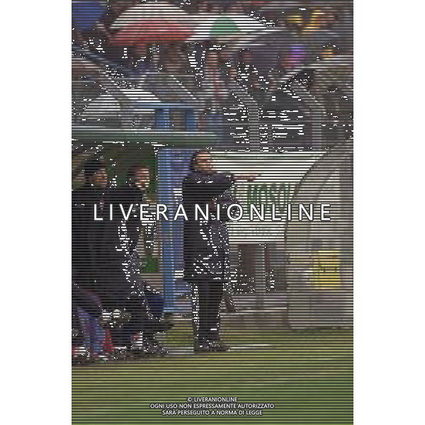TREVISO - PADOVA CAMPIONATO CALCIO SERIE C 17.02.2002 NELLA FOTO FROSIO PIERLUIGI ALLENATORE del Padova AGENZIA ALDO LIVERANI SAS