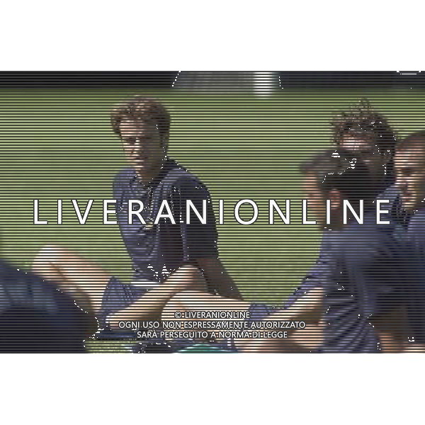 Coverciano 30 agosto 2005 Ritiro e allenamento nazionale italiana nella foto: Gilardino Alberto foto Gianni Nucci / Ag. Aldo Liverani