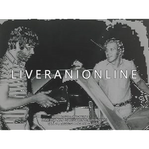 RETROSPETTIVA RENE\' VAN DER KERKHOF CALCIATORE NELLA FOTO RENE\' VAN DER KERKHOF IN RITIRO CON LA LAZIO CALCIO AG ALDO LIVERANI SAS