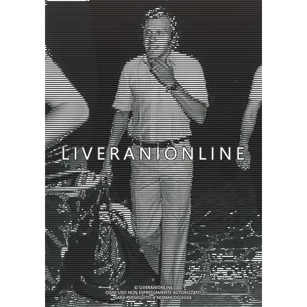 RETROSPETTIVA RENE\' VAN DER KERKHOF CALCIATORE NELLA FOTO RENE\' VAN DER KERKHOF IN RITIRO CON LA LAZIO CALCIO AG ALDO LIVERANI SAS