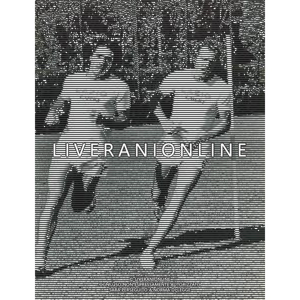 RETROSPETTIVA RENE\' VAN DER KERKHOF CALCIATORE NELLA FOTO RENE\' VAN DER KERKHOF IN RITIRO CON LA LAZIO CALCIO AG ALDO LIVERANI SAS
