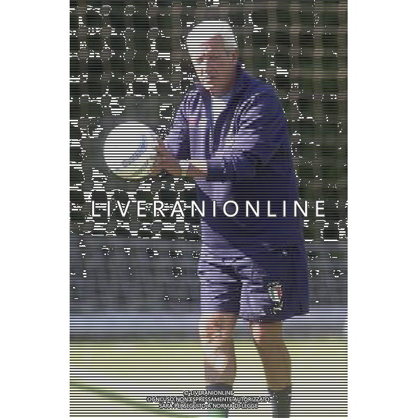 Coverciano 30 agosto 2005 Ritiro e allenamento nazionale italiana nella foto: Lippi Marcello foto Gianni Nucci / Ag. Aldo Liverani