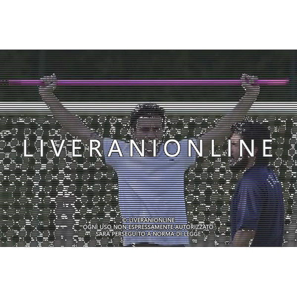 Coverciano 30 agosto 2005 Ritiro e allenamento nazionale italiana nella foto: Vieri Christian Gattuso Gennaro foto Gianni Nucci / Ag. Aldo Liverani