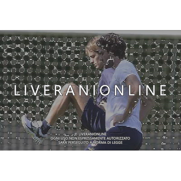 Coverciano 30 agosto 2005 Ritiro e allenamento nazionale italiana nella foto: Vieri Christian e Gilardino Alberto foto Gianni Nucci / Ag. Aldo Liverani