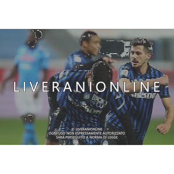 Atalanta-Napoli Coppa Italia 2020/2021 Semifinale di ritorno Bergamo, 10 Febbraio 2021 Nella foto: Matteo Pessina esulta dopo il gol del 2-0 Ph. Soli - Ag. Aldo Liverani/AGENZIA ALDO LIVERANI SAS