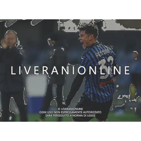 Atalanta-Napoli Coppa Italia 2020/2021 Semifinale di ritorno Bergamo, 10 Febbraio 2021 Nella foto: Matteo Pessina esulta dopo il gol del 2-0 Ph. Soli - Ag. Aldo Liverani/AGENZIA ALDO LIVERANI SAS