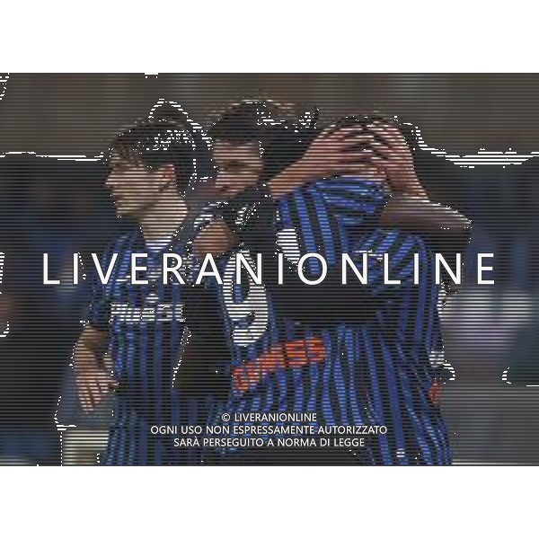 Atalanta-Napoli Coppa Italia 2020/2021 Semifinale di ritorno Bergamo, 10 Febbraio 2021 Nella foto: Matteo Pessina esulta dopo il gol del 2-0 Ph. Soli - Ag. Aldo Liverani/AGENZIA ALDO LIVERANI SAS