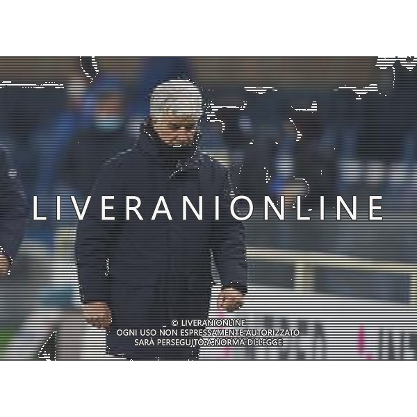 Atalanta-Napoli Coppa Italia 2020/2021 Semifinale di ritorno Bergamo, 10 Febbraio 2021 Nella foto: Gian piero Gasperini Ph. Soli - Ag. Aldo Liverani/AGENZIA ALDO LIVERANI SAS