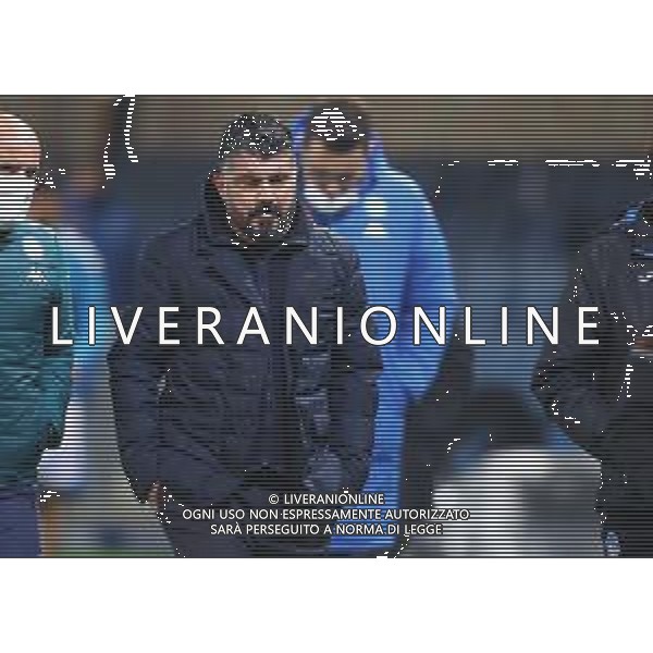 Atalanta-Napoli Coppa Italia 2020/2021 Semifinale di ritorno Bergamo, 10 Febbraio 2021 Nella foto: Gennaro Gattuso Ph. Soli - Ag. Aldo Liverani/AGENZIA ALDO LIVERANI SAS