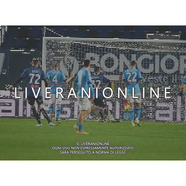 Atalanta-Napoli Coppa Italia 2020/2021 Semifinale di ritorno Bergamo, 10 Febbraio 2021 Nella foto: Matteo Pessina realizza il gol del 3-1 Ph. Soli - Ag. Aldo Liverani/AGENZIA ALDO LIVERANI SAS