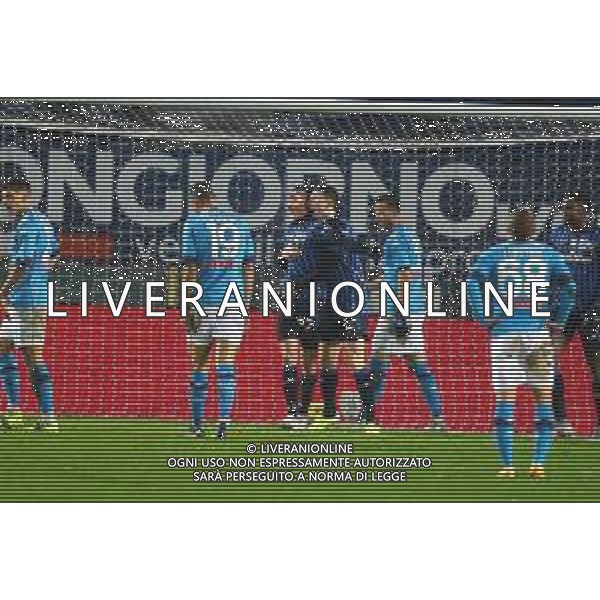 Atalanta-Napoli Coppa Italia 2020/2021 Semifinale di ritorno Bergamo, 10 Febbraio 2021 Nella foto: Matteo Pessina esulta dopo il gol del 3-1 Ph. Soli - Ag. Aldo Liverani/AGENZIA ALDO LIVERANI SAS
