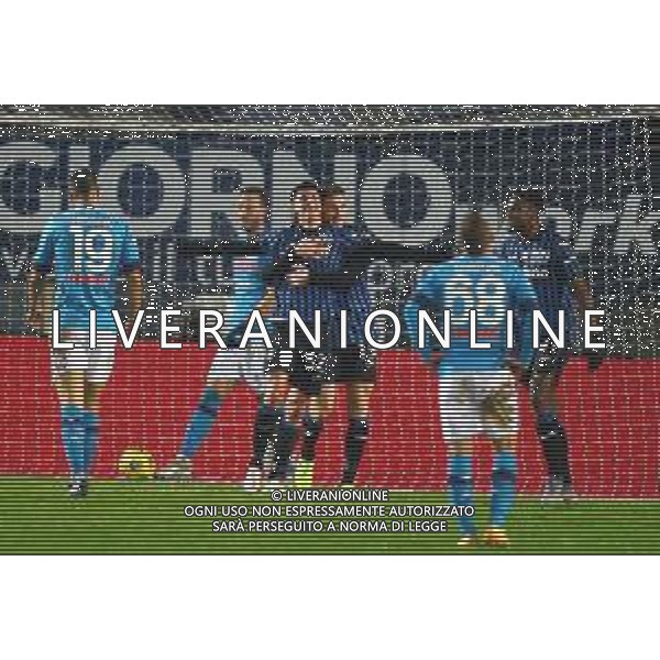 Atalanta-Napoli Coppa Italia 2020/2021 Semifinale di ritorno Bergamo, 10 Febbraio 2021 Nella foto: Matteo Pessina esulta dopo il gol del 3-1 Ph. Soli - Ag. Aldo Liverani/AGENZIA ALDO LIVERANI SAS