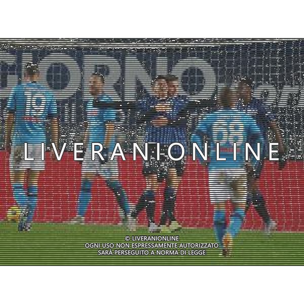 Atalanta-Napoli Coppa Italia 2020/2021 Semifinale di ritorno Bergamo, 10 Febbraio 2021 Nella foto: Matteo Pessina esulta dopo il gol del 3-1 Ph. Soli - Ag. Aldo Liverani/AGENZIA ALDO LIVERANI SAS