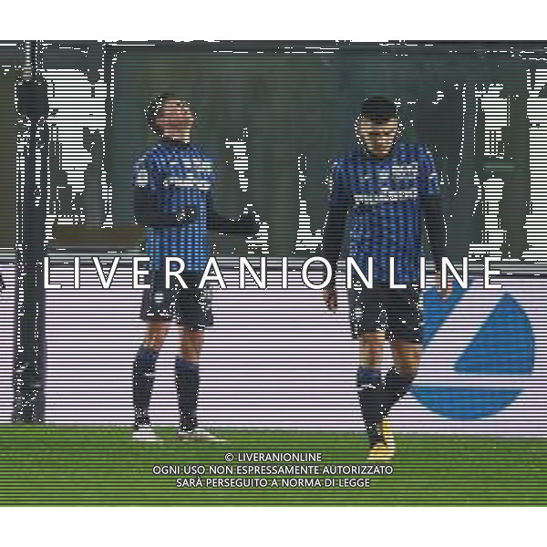 Atalanta-Napoli Coppa Italia 2020/2021 Semifinale di ritorno Bergamo, 10 Febbraio 2021 Nella foto: Matteo Pessina esulta dopo il gol del 3-1 Ph. Soli - Ag. Aldo Liverani/AGENZIA ALDO LIVERANI SAS