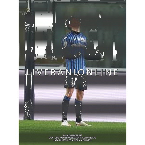 Atalanta-Napoli Coppa Italia 2020/2021 Semifinale di ritorno Bergamo, 10 Febbraio 2021 Nella foto: Matteo Pessina esulta dopo il gol del 3-1 Ph. Soli - Ag. Aldo Liverani/AGENZIA ALDO LIVERANI SAS