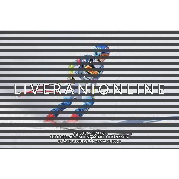 Luca Tedeschi/LM - 2021 FIS Alpine World SKI Championships - Super G - Women - alpine ski race 11 February 2021 - Olympia delle Tofane, cortina (bl), Italy Photo showing: Mikaela SHIFFRIN (USA) @LM/Luca Tedeschi AG ALDO LIVERANI SAS