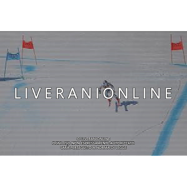 Luca Tedeschi/LM - 2021 FIS Alpine World SKI Championships - Super G - Women - alpine ski race 11 February 2021 - Olympia delle Tofane, cortina (bl), Italy Photo showing: Ester LEDECKA (CZE) @LM/Luca Tedeschi AG ALDO LIVERANI SAS