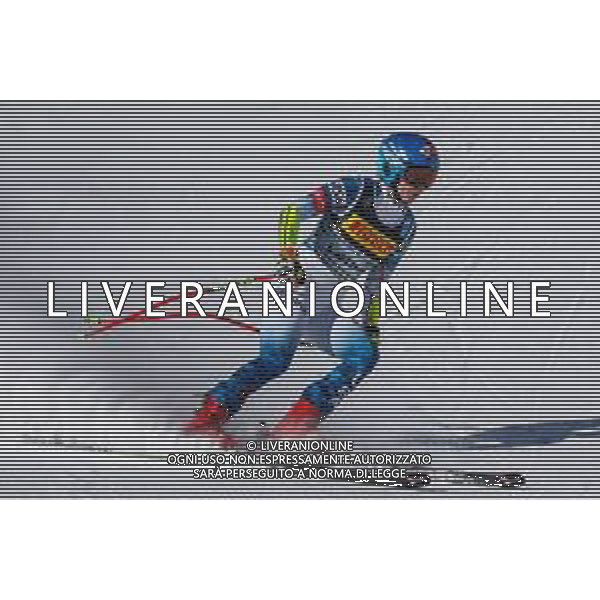 Luca Tedeschi/LM - 2021 FIS Alpine World SKI Championships - Super G - Women - alpine ski race 11 February 2021 - Olympia delle Tofane, cortina (bl), Italy Photo showing: Mikaela SHIFFRIN (USA) @LM/Luca Tedeschi AG ALDO LIVERANI SAS