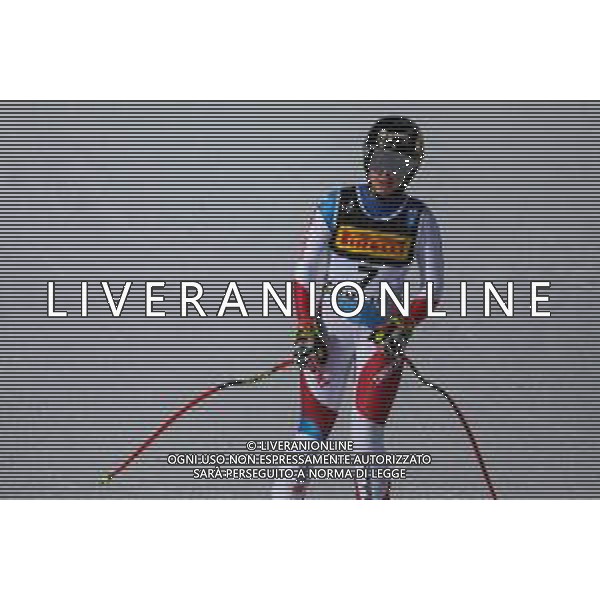 Luca Tedeschi/LM - 2021 FIS Alpine World SKI Championships - Super G - Women - alpine ski race 11 February 2021 - Olympia delle Tofane, cortina (bl), Italy Photo showing: Lara GUT-BEHRAMI (SUI) @LM/Luca Tedeschi AG ALDO LIVERANI SAS