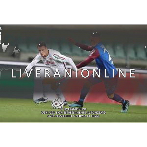 CHIEVO - REGGIANA CAMPIONATO CALCIO SERIE B 10.02.2021 NELLA FOTO LUCA SILIGARDI E MATTIA VIVIANI ©SANTANDREA/AGENZIA ALDO LIVERANI SAS