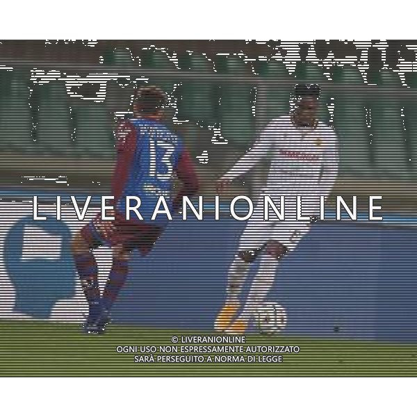 CHIEVO - REGGIANA CAMPIONATO CALCIO SERIE B 10.02.2021 NELLA FOTO YAO ELOGE E FRANCESCO RENZETTI ©SANTANDREA/AGENZIA ALDO LIVERANI SAS