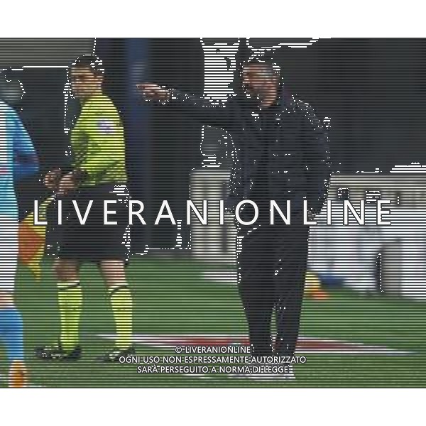 Atalanta-Napoli Coppa Italia 2020/2021 Semifinale di ritorno Bergamo, 10 Febbraio 2021 Nella foto: Gennaro Gattuso Ph. Soli - Ag. Aldo Liverani/AGENZIA ALDO LIVERANI SAS