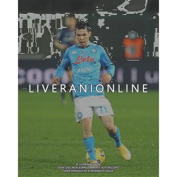 Atalanta-Napoli Coppa Italia 2020/2021 Semifinale di ritorno Bergamo, 10 Febbraio 2021 Nella foto: Hirving Lozano Ph. Soli - Ag. Aldo Liverani/AGENZIA ALDO LIVERANI SAS