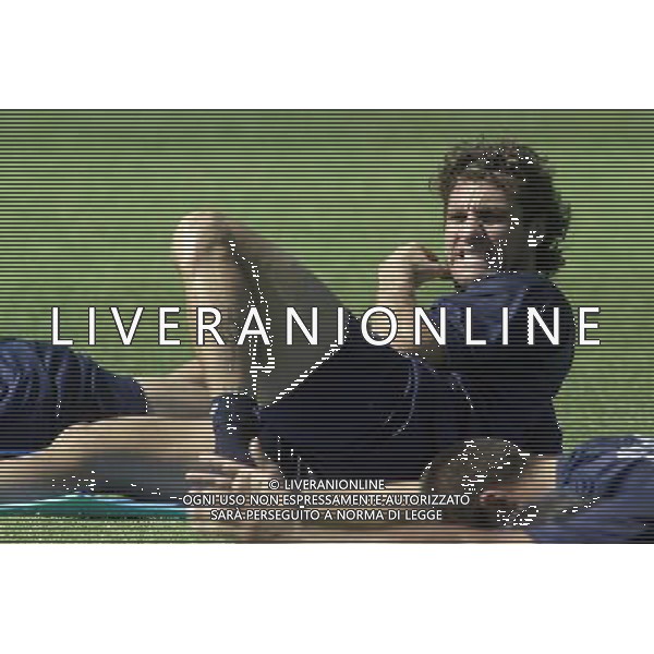 Coverciano 30 agosto 2005 Ritiro e allenamento nazionale italiana nella foto: Vieri Christian foto Gianni Nucci / Ag. Aldo Liverani