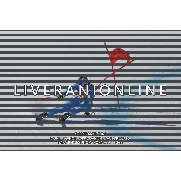 Luca Tedeschi/LM - 2021 FIS Alpine World SKI Championships - Super G - Men - alpine ski race 11 February 2021 - Olympia delle Tofane, cortina (bl), Italy Photo showing: Dominik PARIS (ITA) @LM/Luca Tedeschi AG ALDO LIVERANI SAS