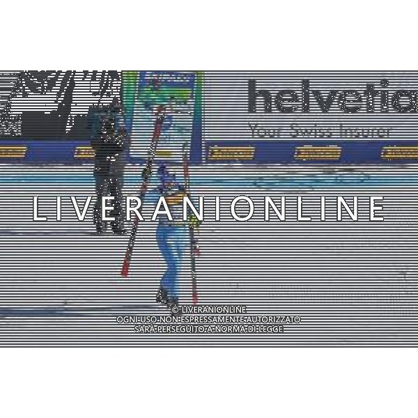 Luca Tedeschi/LM - 2021 FIS Alpine World SKI Championships - Super G - Men - alpine ski race 11 February 2021 - Olympia delle Tofane, cortina (bl), Italy Photo showing: Dominik PARIS (ITA) @LM/Luca Tedeschi AG ALDO LIVERANI SAS