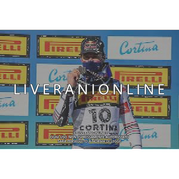 Luca Tedeschi/LM - 2021 FIS Alpine World SKI Championships - Super G - Men - alpine ski race 11 February 2021 - Olympia delle Tofane, cortina (bl), Italy Photo showing: Alexis PINTURAULT (FRA) @LM/Luca Tedeschi AG ALDO LIVERANI SAS