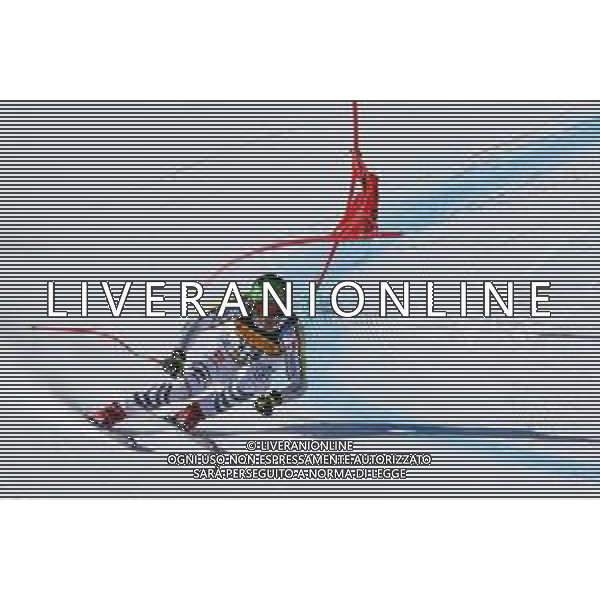 Luca Tedeschi/LM - 2021 FIS Alpine World SKI Championships - Super G - Men - alpine ski race 11 February 2021 - Olympia delle Tofane, cortina (bl), Italy Photo showing: Andreas SANDER (GER) @LM/Luca Tedeschi AG ALDO LIVERANI SAS