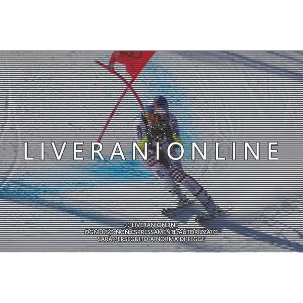 Sergio Bisi/LM - 2021 FIS Alpine World SKI Championships - Super G - Men - alpine ski race 11 February 2021 - Olympia delle Tofane, cortina (bl), Italy Photo showing: PINTURAULT Alexis (FRA) BRONZE MEDAL @LM/Sergio Bisi/AGENZIA ALDO LIVERANI SAS