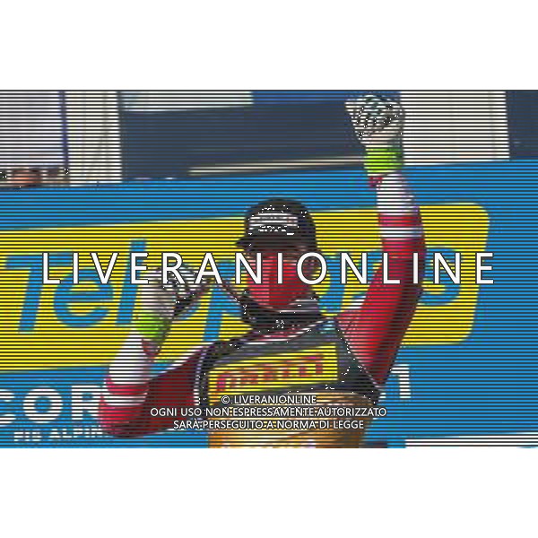 Sergio Bisi/LM - 2021 FIS Alpine World SKI Championships - Super G - Men - alpine ski race 11 February 2021 - Olympia delle Tofane, cortina (bl), Italy Photo showing: KRIECHMAYR Vincent (AUT) GOLD MEDAL @LM/Sergio Bisi/AGENZIA ALDO LIVERANI SAS