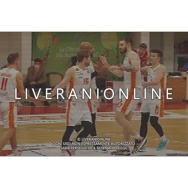 Ravenna 11/02/2021 - Campionato di Basket A2 - OraSì Ravenna vs Lux Chieti - nella foto: esultanza ravenna ©Claudio Zamagni/Agenzia Aldo Liverani