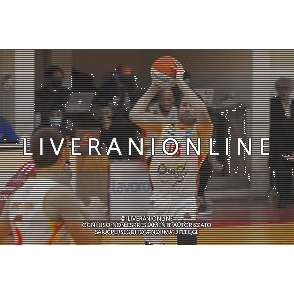 Ravenna 11/02/2021 - Campionato di Basket A2 - OraSì Ravenna vs Lux Chieti - nella foto: Venuto Marco ©Claudio Zamagni/Agenzia Aldo Liverani