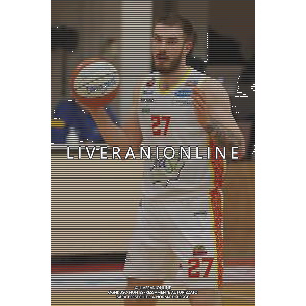 Ravenna 11/02/2021 - Campionato di Basket A2 - OraSì Ravenna vs Lux Chieti - nella foto: Simioni Alessandro ©Claudio Zamagni/Agenzia Aldo Liverani